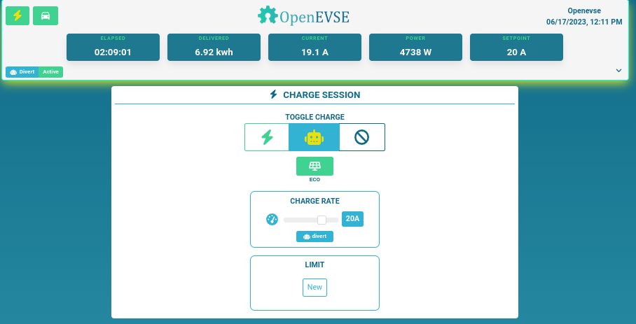 openevse status